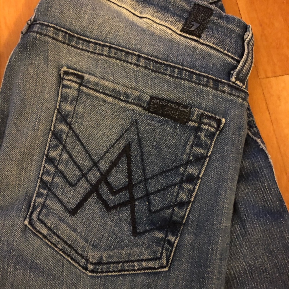 7 for all mankind size 25 Lexi “A pocket” petite
